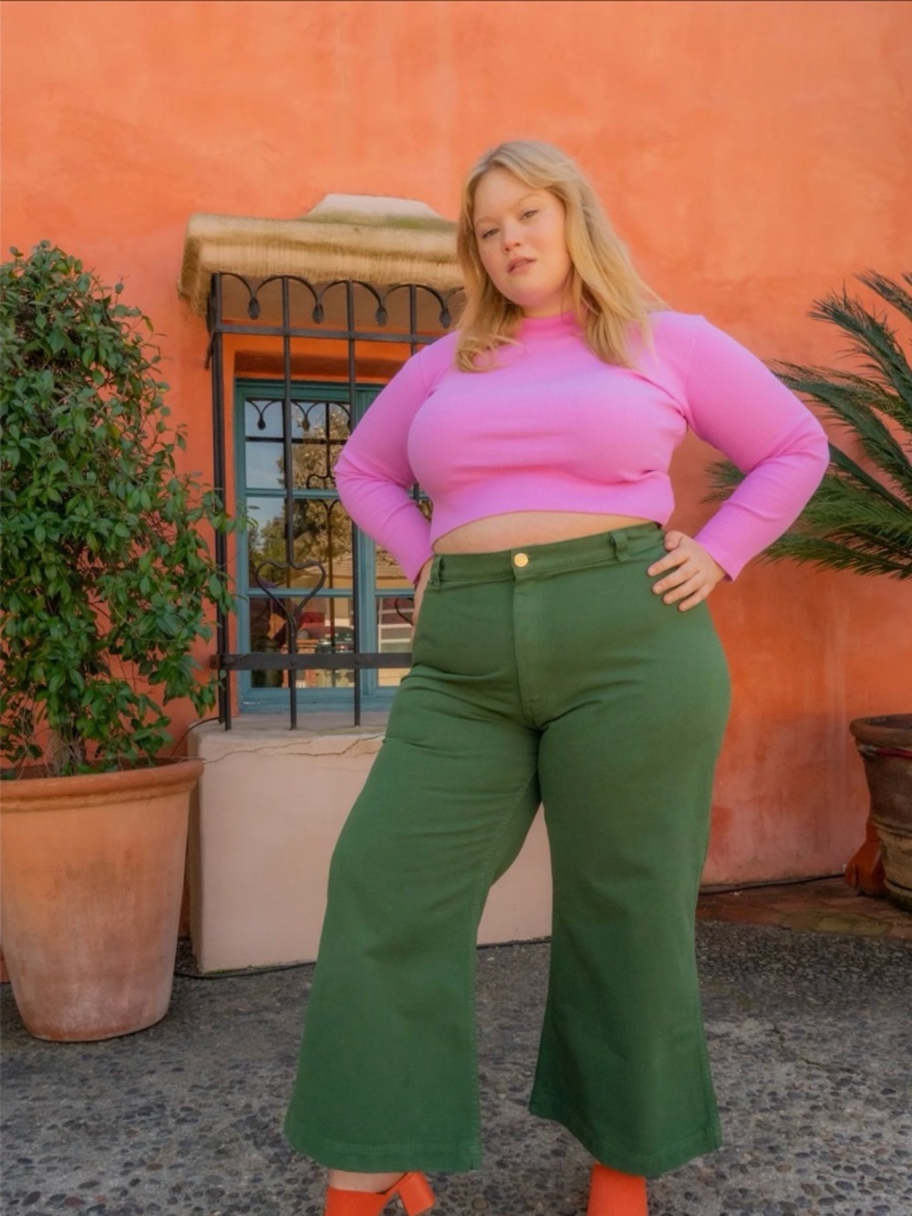 Big Bud Press Green Bell Bottoms - 1XL